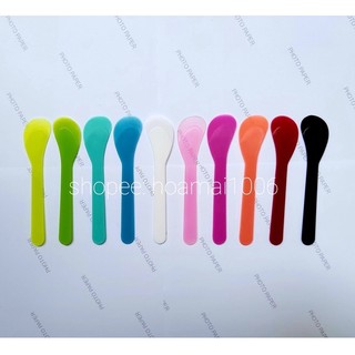 50 MUỖNG QUE THÌA TRỘN KEM BODY LỚN, ĐẮP MẶT NẠ spatula