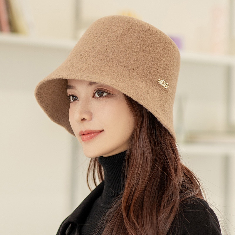 Phụ Nữ Mới &#Nón Bucket 39 Màu Sắc Thời Trang Thu Đông Cho Tuổi Teen
