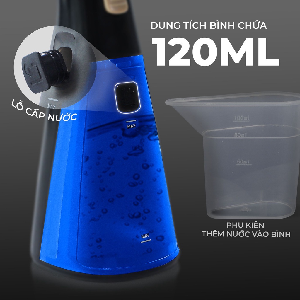 Bàn ủi hơi nước cầm tay LEBENLANG thương hiệu Đức công suất 1000W-120ml, nhỏ gọn và tiện lợi, bảo hành 2 năm-  LBL0529