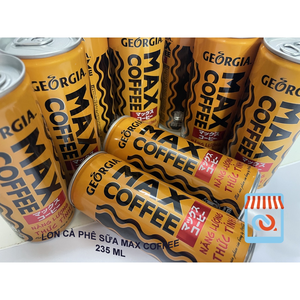 Cà Phê Sữa Uống Liền Georgia Max Coffee Các Loại