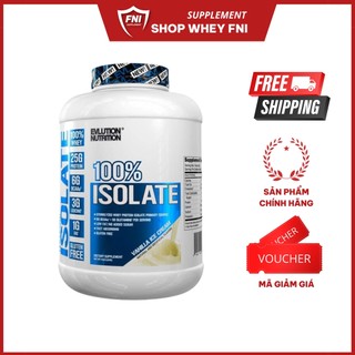 Whey Protein Isolate 77 lần dùng EVL 100% (5lbs) 100 calories, 0 đường, 0 fat (chiết xuất từ sữa)