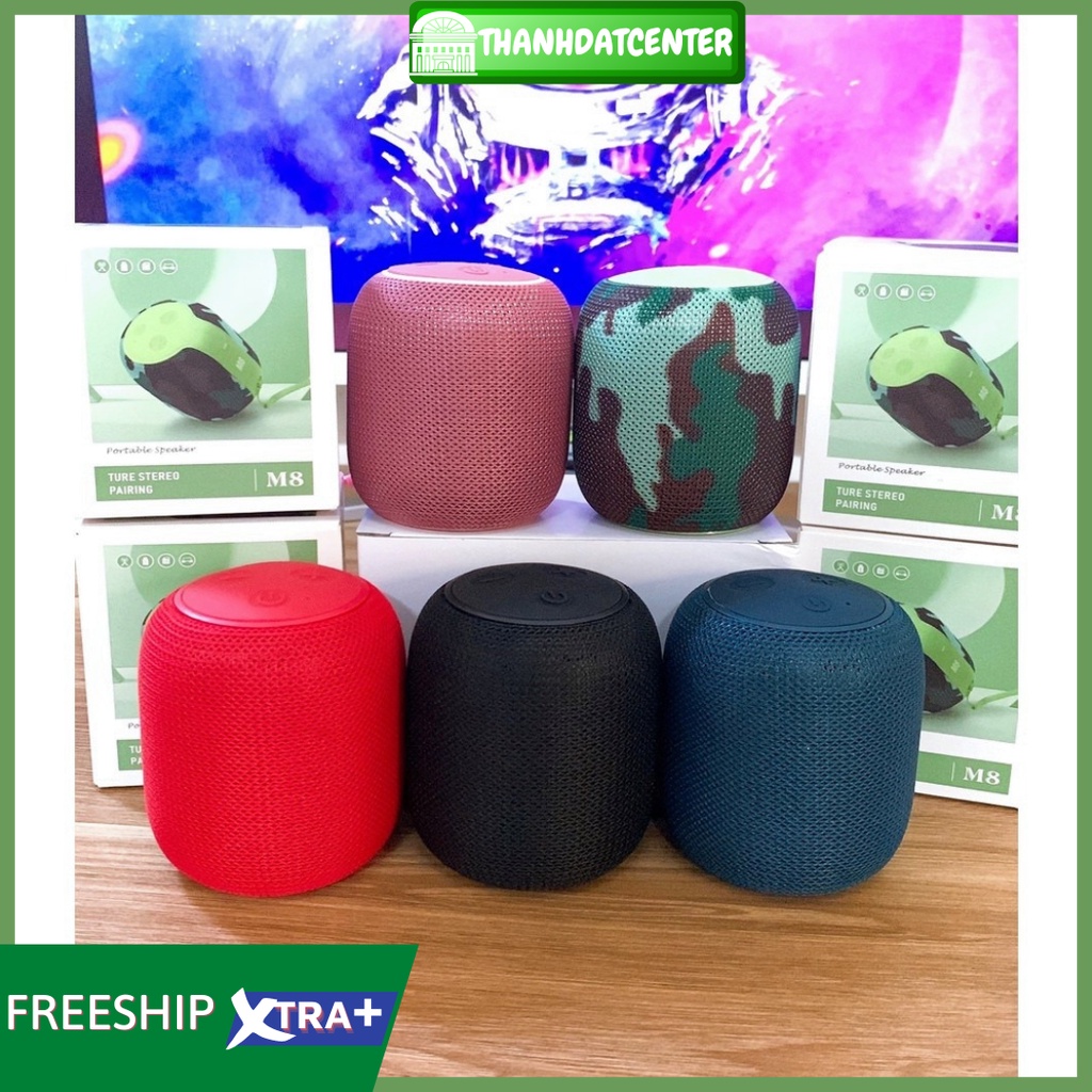 Loa Bluetooth Mini M8 Âm Thanh Cực Hay, Bass Cực Mạnh