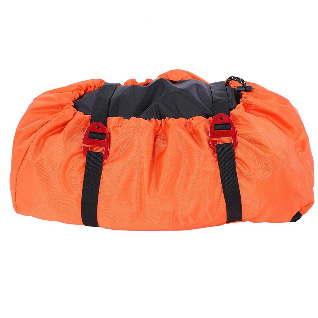Rock Bộ Túi Đựng Dây Thừng Leo Núi / Cắm Trại Ngoài Trời Có Thể Gấp Lại (Màu Cam