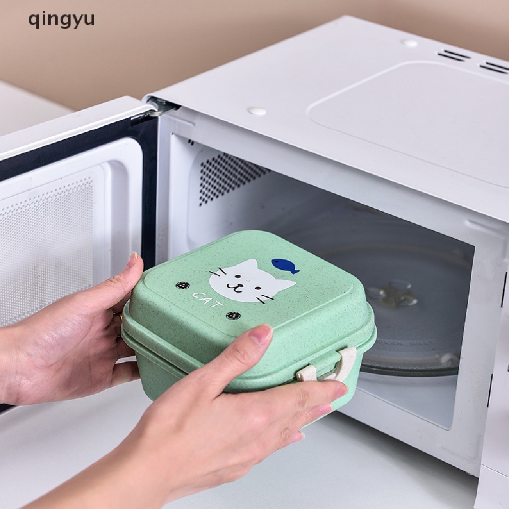 Hộp cơm 2 Tầng Họa Tiết Hoạt Hình Dễ Thương