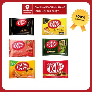 Kẹo KitKat mini nhật đủ vị 8-12 pack gói chuẩn hàng nhật