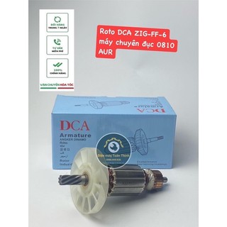 Roto 7 răng máy đục 0810 dca, roto máy đục 17 ly, roto máy chuyên đục 0810 mũi 17 ly dca
