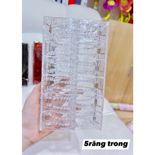 Kẹp 5 Răng màu, 5 răng trong (lố)