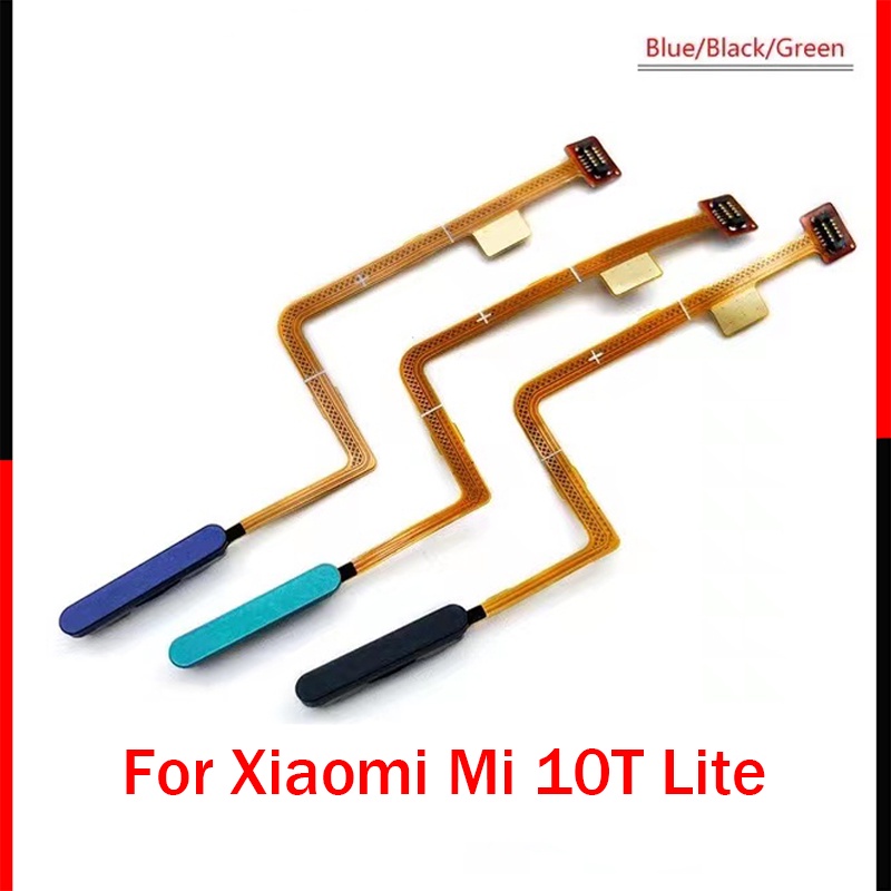 Dây Cáp Máy Quét Vân Tay Cảm Ứng Vân Tay Chất Lượng Cao Cho Xiaomi Mi 10T 10T Pro Mi 10T Lite