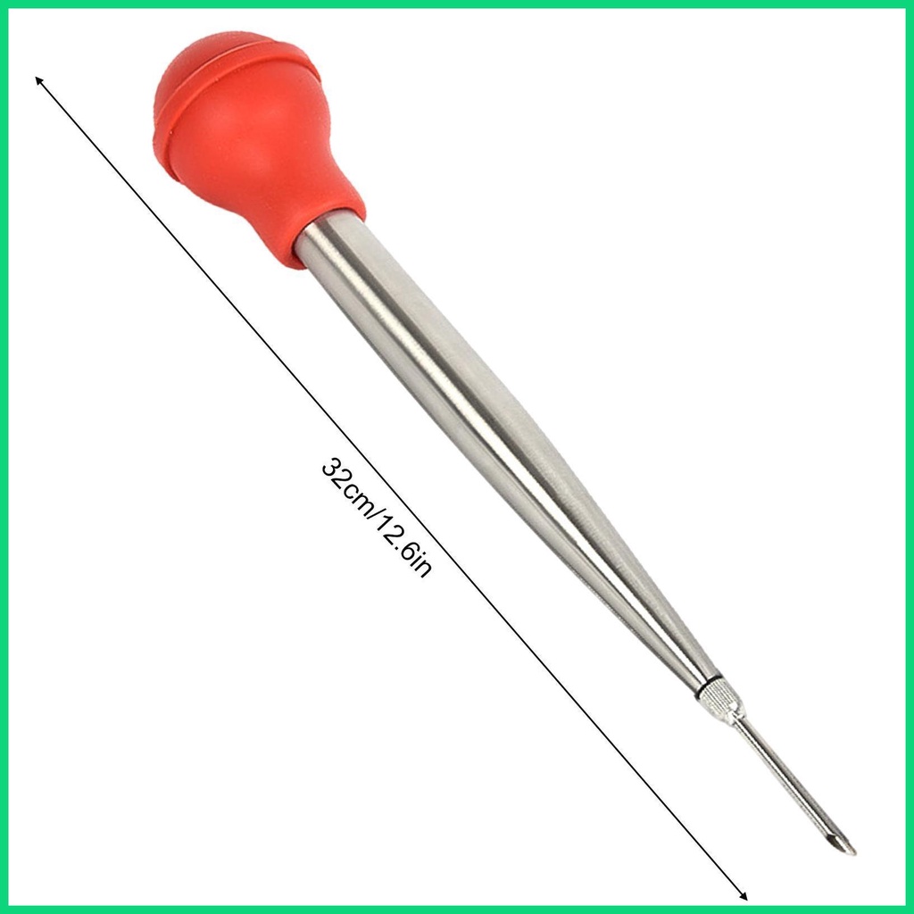Bàn Chải Dày Làm Sạch Thực Phẩm Thổ Nhĩ Kỳ Baster Cho Nấu Ăn Với Marinade Injectors &amp; Cọ Mỏng Jinwvn