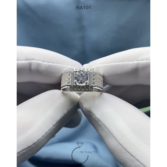 Nhẫn bạc nam NA101