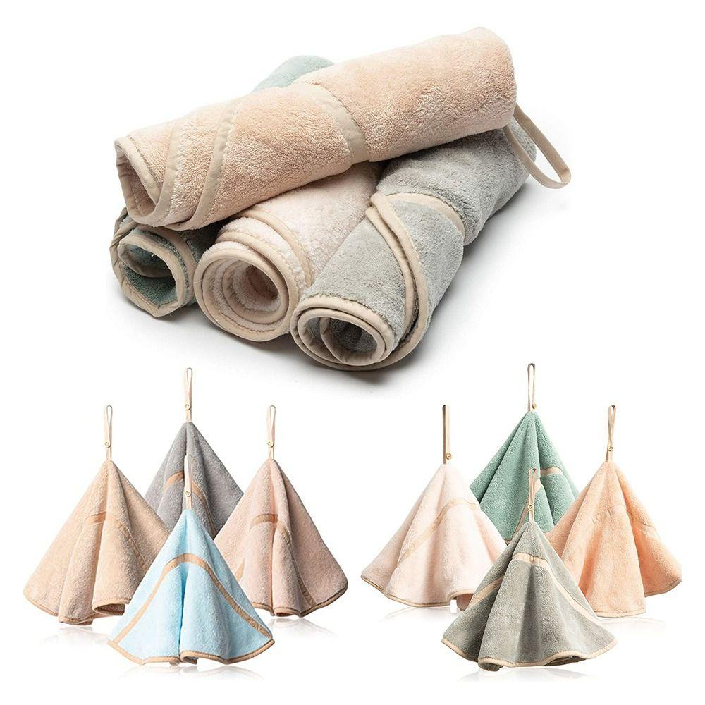 Khăn Lau Tay Thấm Hút Tốt In Họa Tiết Hoạt Hình Đáng Yêu