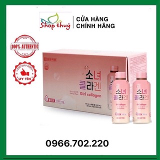 Nước Uống Bổ Sung Collagen Hàn Quốc Girl Collagen Hỗ Trợ Làm Đẹp Da, Ngăn Ngừa Lão Hóa Hộp 10 Chai x 100ml
