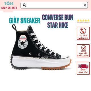 Giày sneaker cv run hike black hàng SC full bill box phụ kiện đủ size nam nữ