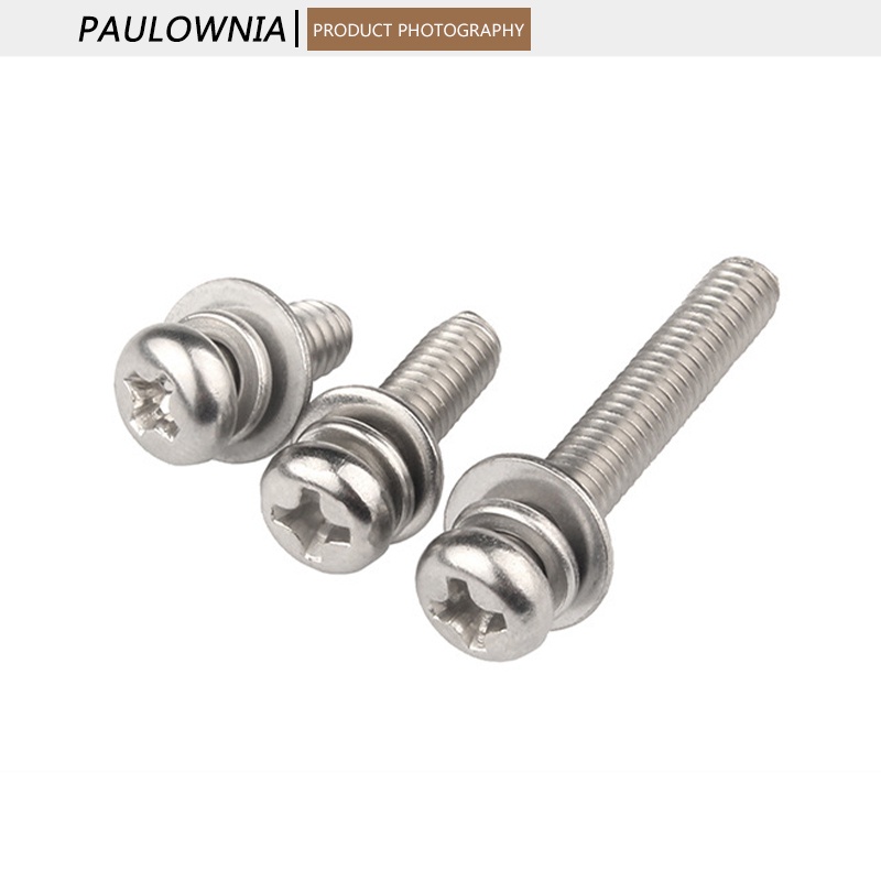 Vít Đầu Chữ Thập Bằng Thép Không Gỉ m2 m2.5 m3 m4 m5 5mm