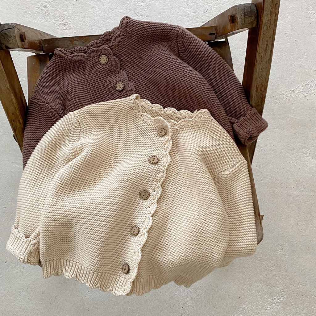 Áo Khoác Cardigan Dệt Kim Tay Dài Cổ Tròn Màu Sắc Đơn Giản Thời Trang Mùa Xuân 2023 Cho Nam Và Nữ