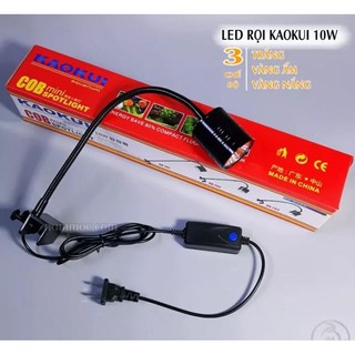 Led rọi kaokui 10w - 3 chế độ | led rọi dùng cho bể thuỷ sinh, biotop, bán cạn