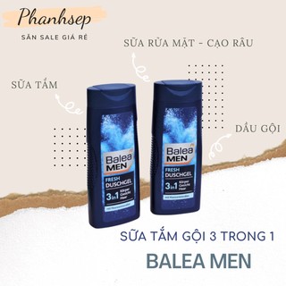 Sữa tắm gội Balea men fresh 3 trong 1