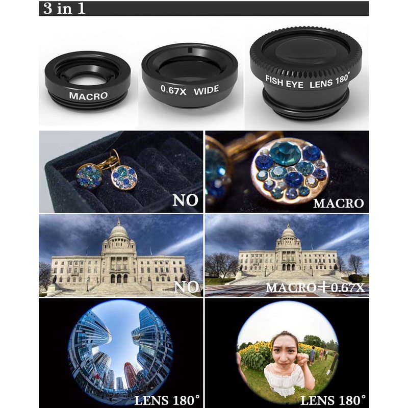 Kính Lọc Phân Cực ND2-1000 Cho Camera Điện Thoại