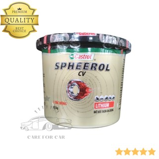 Mỡ bò, Mỡ bôi trơn Castrol Spheerol CV - hộp 0,5 Kg - kháng nước, bền ô xi hóa, tăng cường tuổi thọ ổ bi