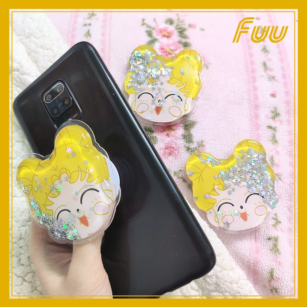 Miếng đỡ điện thoại Thủy Thủ Mặt Trăng (Sailor Moon) mẫu 2