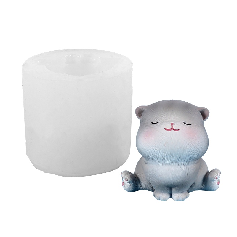 Khuôn Silicone Tạo Hình Làm Xà Phòng Hình Dạng 3D DIY