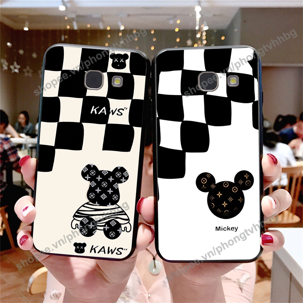 Ốp lưng Samsung A3 2017 / A5 2017 / A7 2017 BEARBRICK, KAWS ngầu cute siêu bền