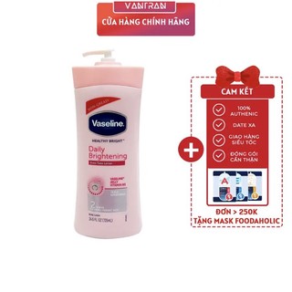Sữa dưỡng thể Vaseline Healthy White UV Lightening Body Lotion 725ml