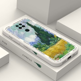 Ốp Điện Thoại Cho Xiaomi Redmi Note 9 Pro Max 9Pro 9S Wheat Field Cypress Thoải Mái Feel Cover