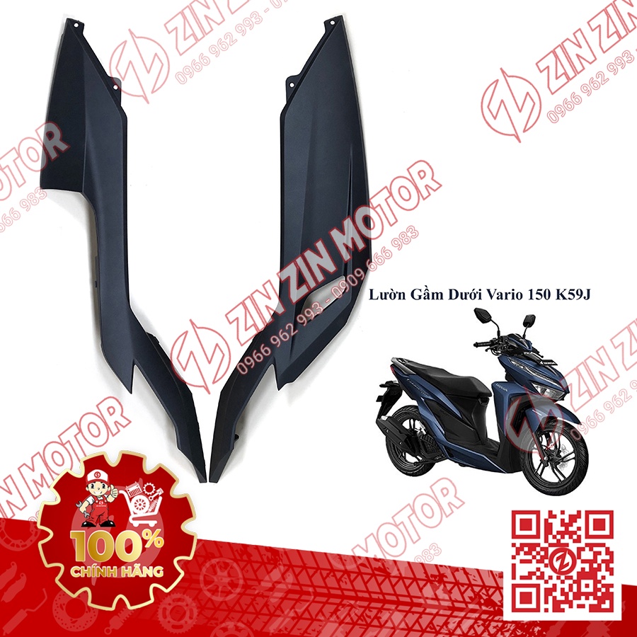 Lườn Gầm Dưới Vario 150 K59J , Vario 125 K60R , Click 150i 2018, Click 125i 2018 Chinh Hãng