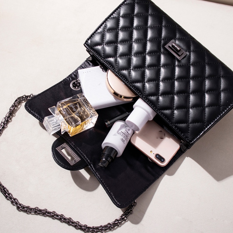 Túi Đeo Chéo Dây Xích Phong Cách Âu Mỹ Thời Trang Cho Nữ