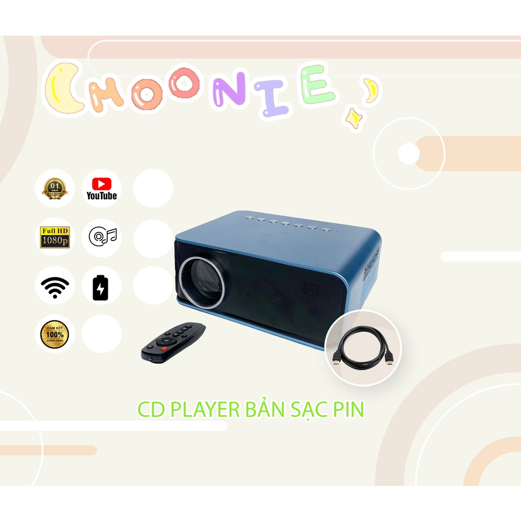 Máy chiếu LED projector YG530/ T10 chính hãng LEJIADA chất lượng hình ảnh full hd