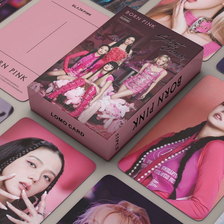 54 Ảnh Thẻ Bộ sưu tầm Lomo Card Blackpink bo góc album mới nhất thần tượng