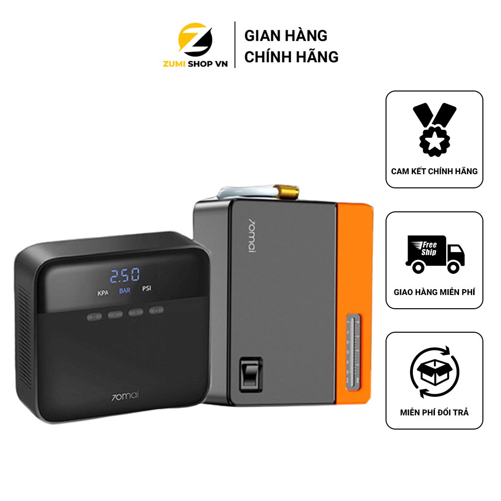 Máy Bơm Lốp Xe Ô Tô 70mai Air Compressor Lite Midrive TP03/TP04 Cao Cấp