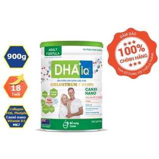 Sữa bột dha iq canxi nano 900g