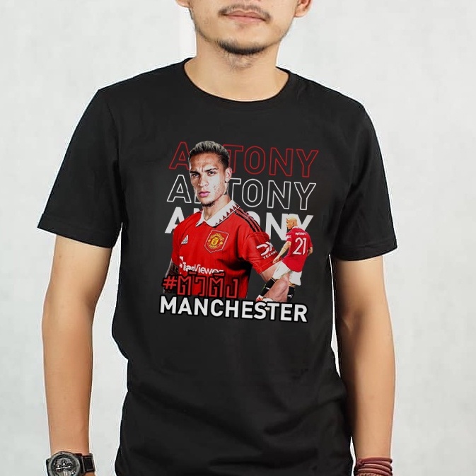 > Ems Mail Delivery Áo thun ANTONY Manchester Man U Tight
