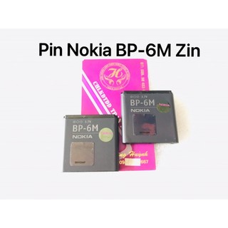 Pin nokia bp-6m zin(dùng cho nokia 6233/n73/n77/n93/3250/6151/9300….