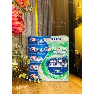 Kem đánh răng Crest Complete Whitening Plus Scope Advanced Active Foam 232g