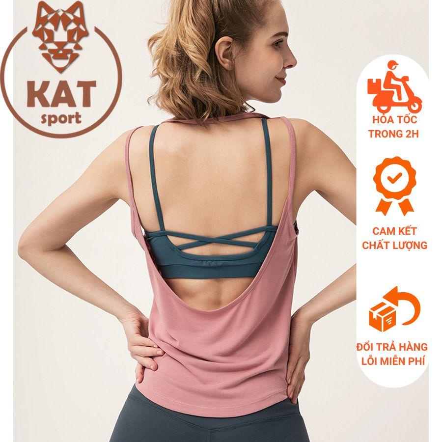 2 dây trơn khoác ngoài, Thun poly thể thao cao cấp, thoáng mát. thoải mái phối đồ tập