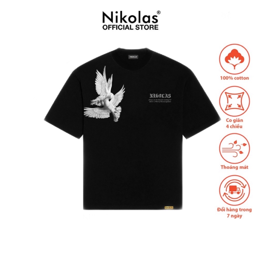 Áo Unisex Nikolas PEACE TEE - 2023 Seasson