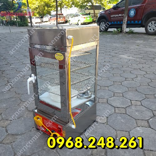 TỦ HẤP BÁNH BAO, ĐIỆN 220V BẢO HÀNH 12 THÁNG