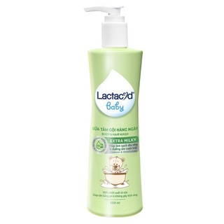 Sữa Tắm Gội Trẻ Em Lactacyd Baby Extra Milky dung tích 500ml
