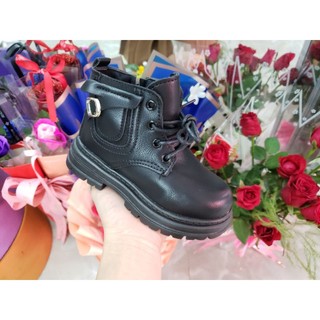 Giày boot trẻ em bé gái, giày độn.