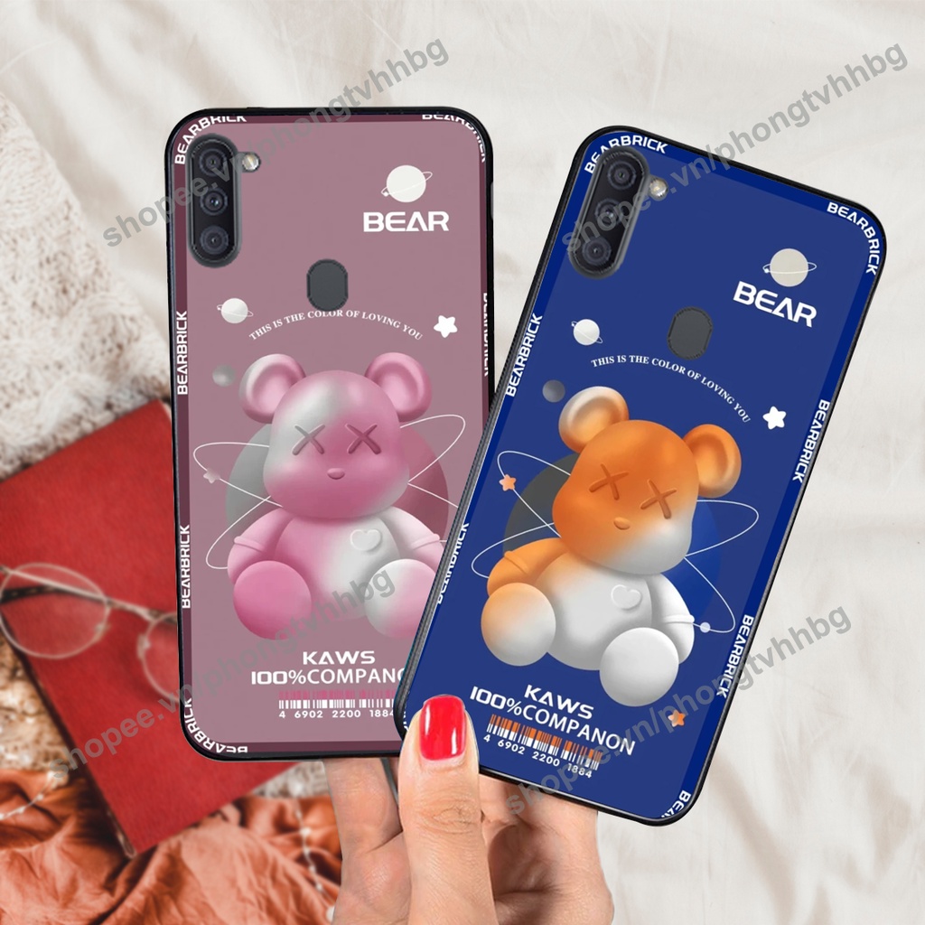 Ốp lưng Samsung A11 / M11 BEARBRICK, KAWS nhiều mẫu chất cute mới nhất hot