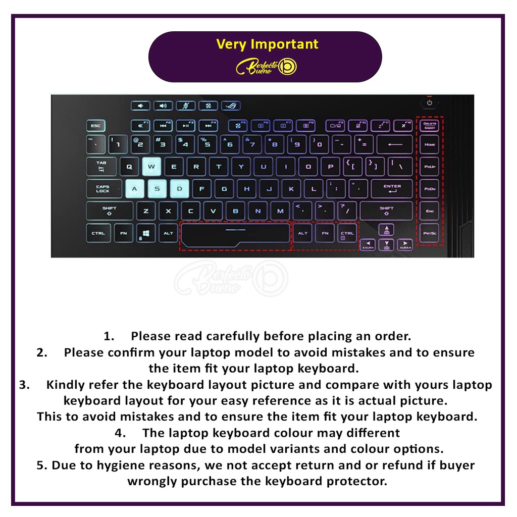 Miếng Dán Bảo Vệ Bàn Phím Bằng tpu Cho asus rog strix g15 g512 g512l g512lv g532l g531g