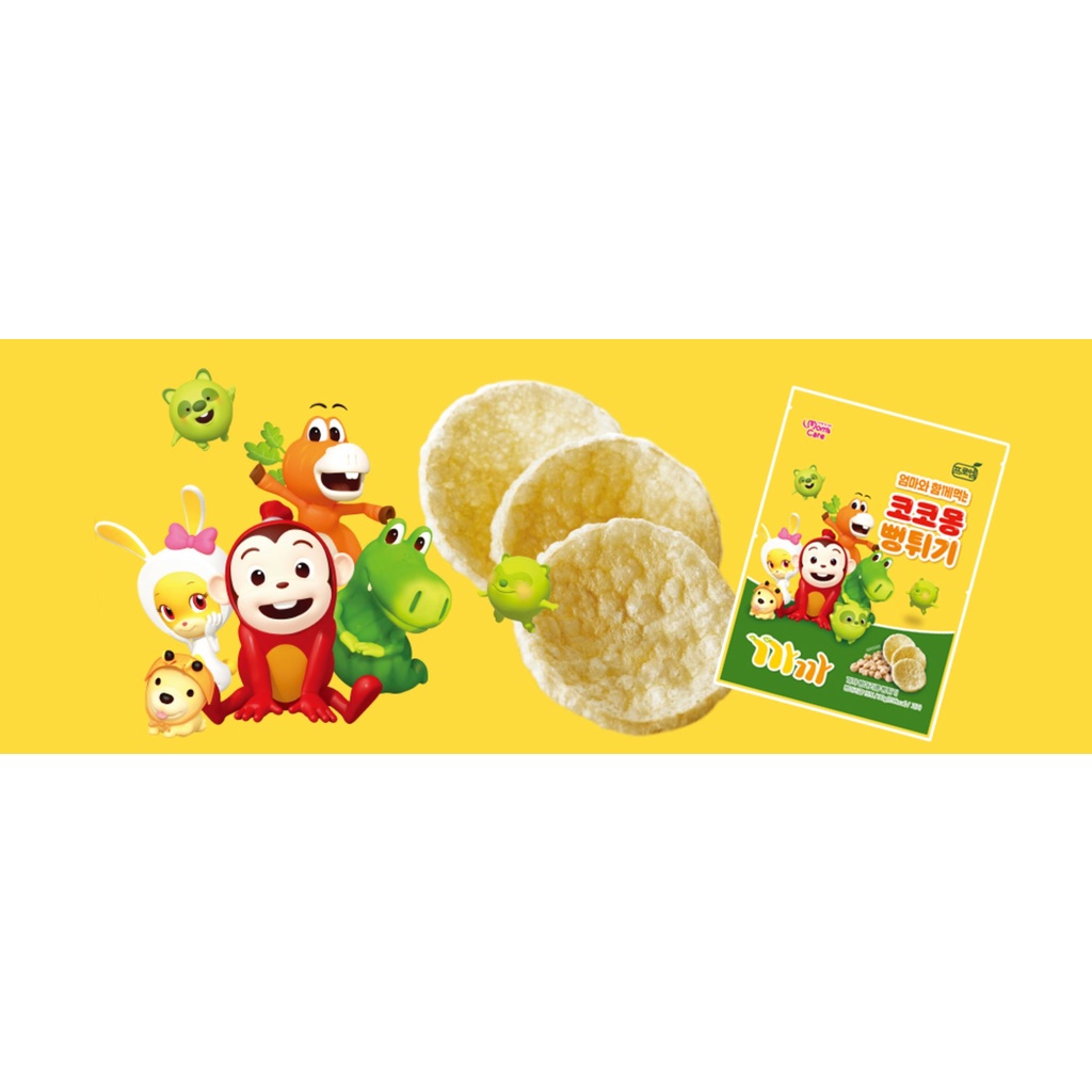 Bánh snack Đậu Gà Mom’s Care Hàn Quốc cho bé 6m+