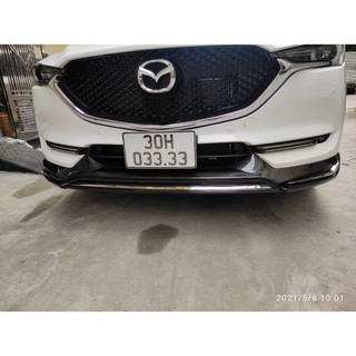  Ốp cản trước mazda CX5 - CX8 2018-2022,2024-2025 mẫu đen bóng,đen mờ,vân carbon 
