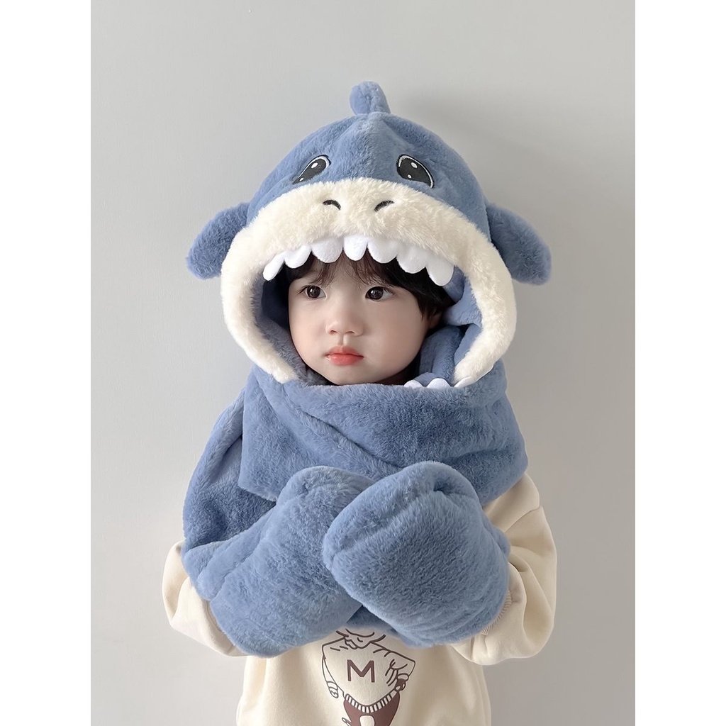 Mũ trẻ em giữ ấm dày đáng yêu