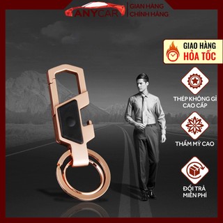 Móc chìa khóa xe ôtô, xe hơi, xe máy gắn đèn led có thể dùng để bật bia