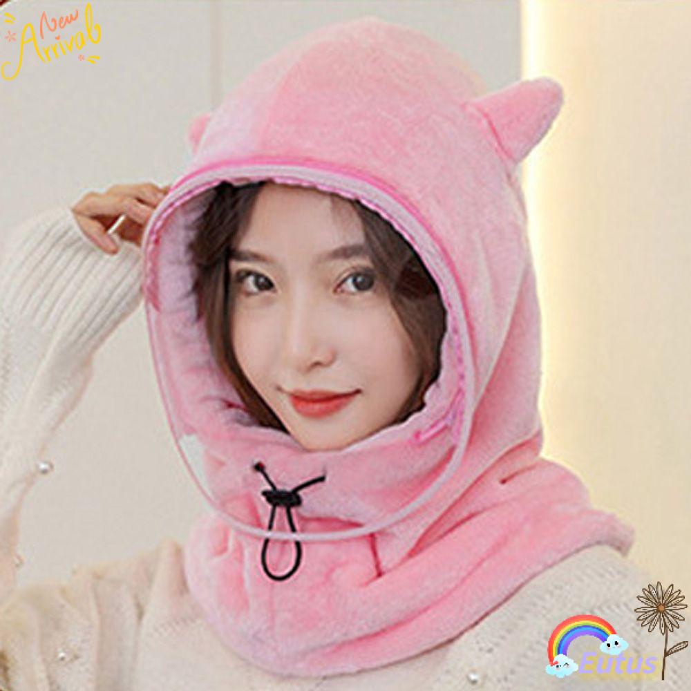 Mũ Trùm Đầu Kiêm Khăn Choàng Chống Gió Bảo Vệ Tai Dùng Trượt Tuyết Mùa Đông