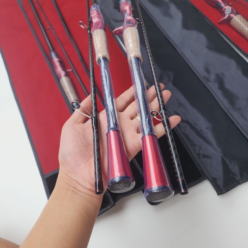 Cần Lure ILure chính hãng độ cứng M khoen Fuji xoắn X toàn thân